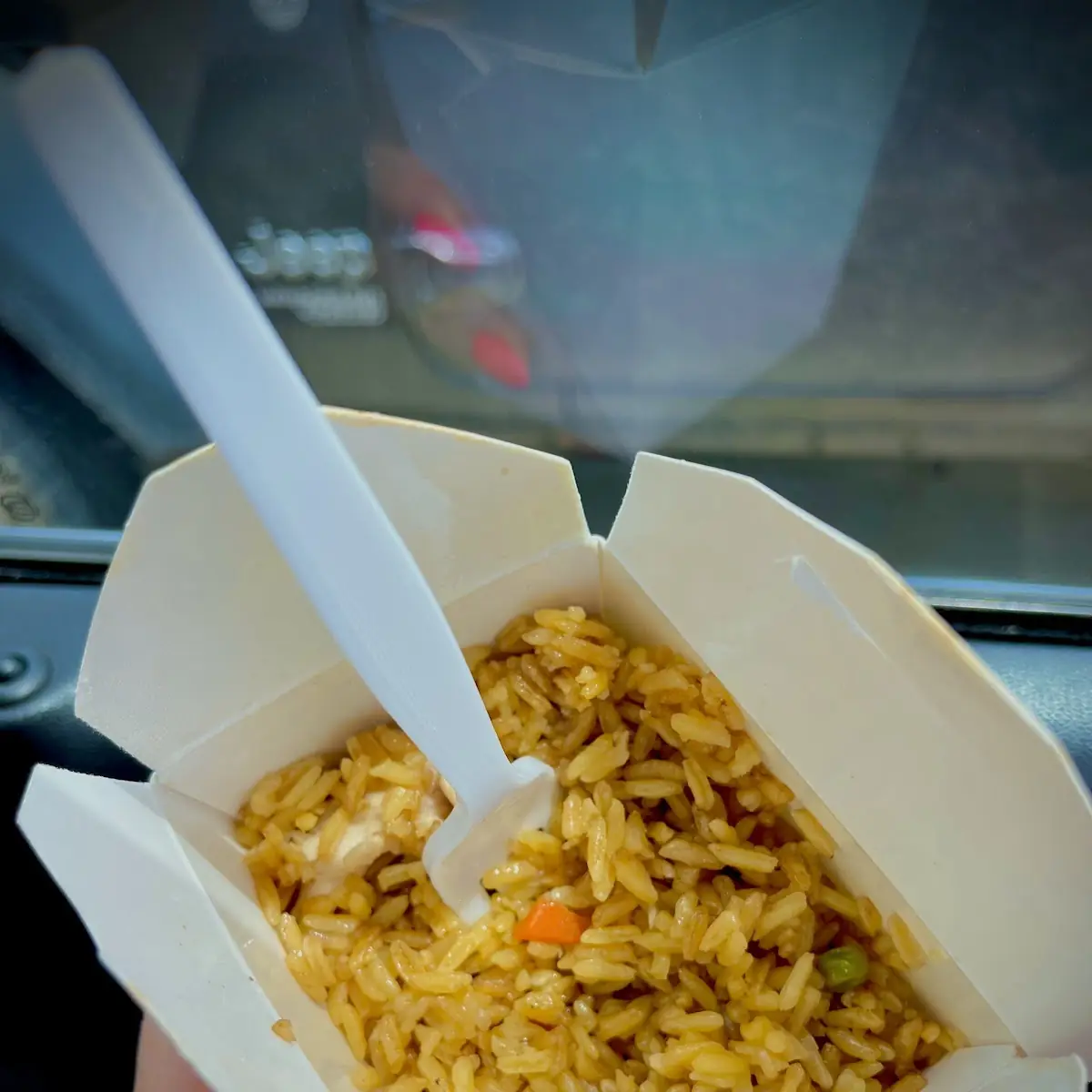 鸡炒饭 chicken fried rice
